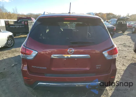 2015 Nissan Pathfinder S из США, поврежденный, VIN 5N1AR2MM9FC658955